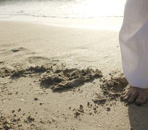 tai chi sulla spiaggia