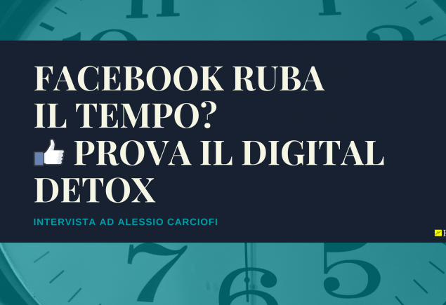 Facebook rubail tempo-Prova il digital detox